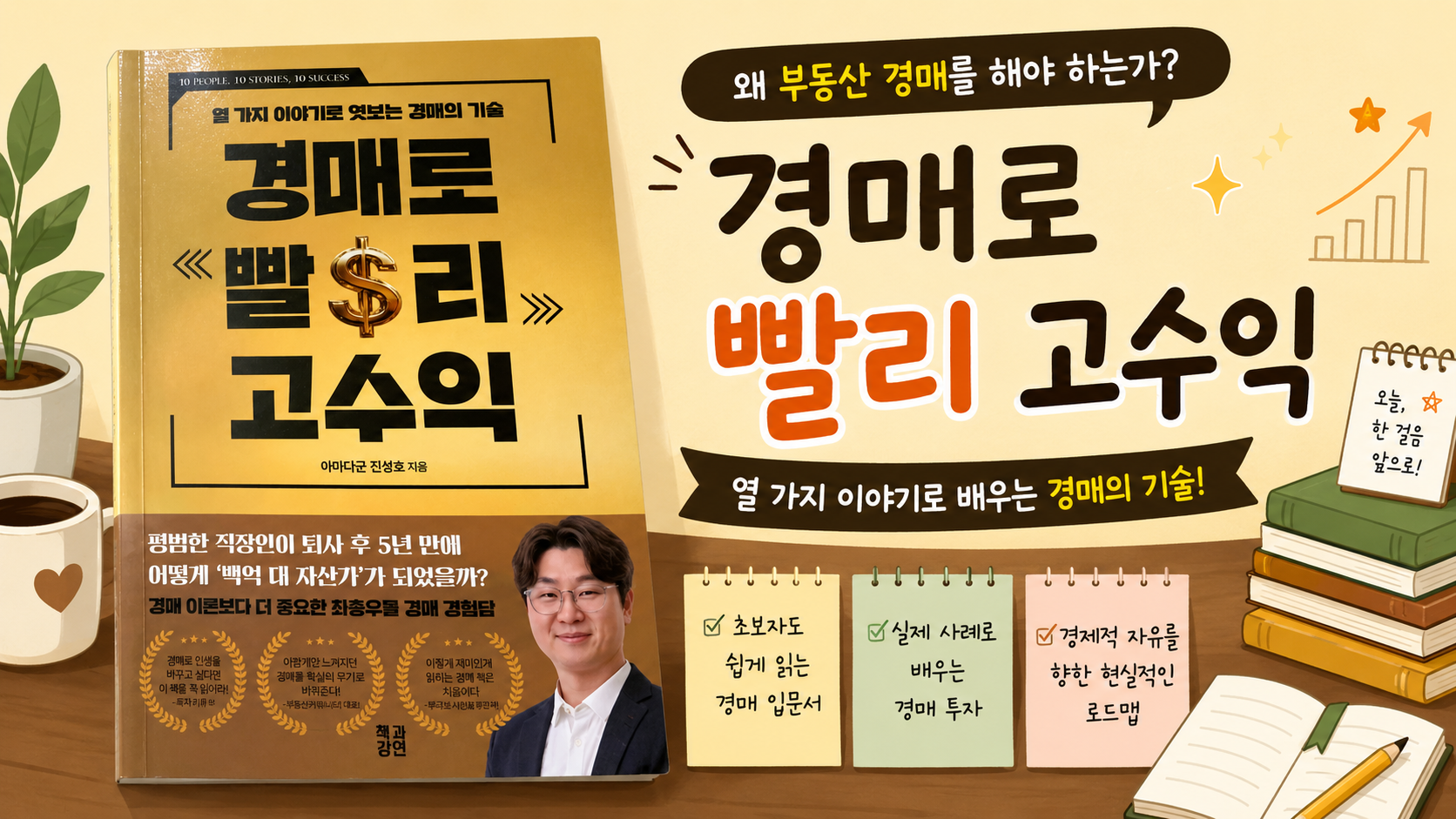 《경매로 빨리 고수익》 리뷰 – 왜 부동산 경매를 해야 하는가에 대한 가장 현실적인 답