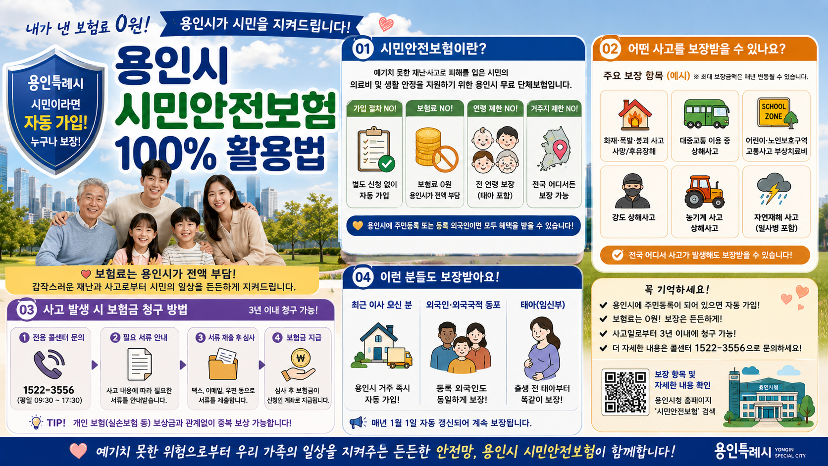 나도 모르게 가입된 '용인시 시민안전보험' 100% 활용법 🛡️