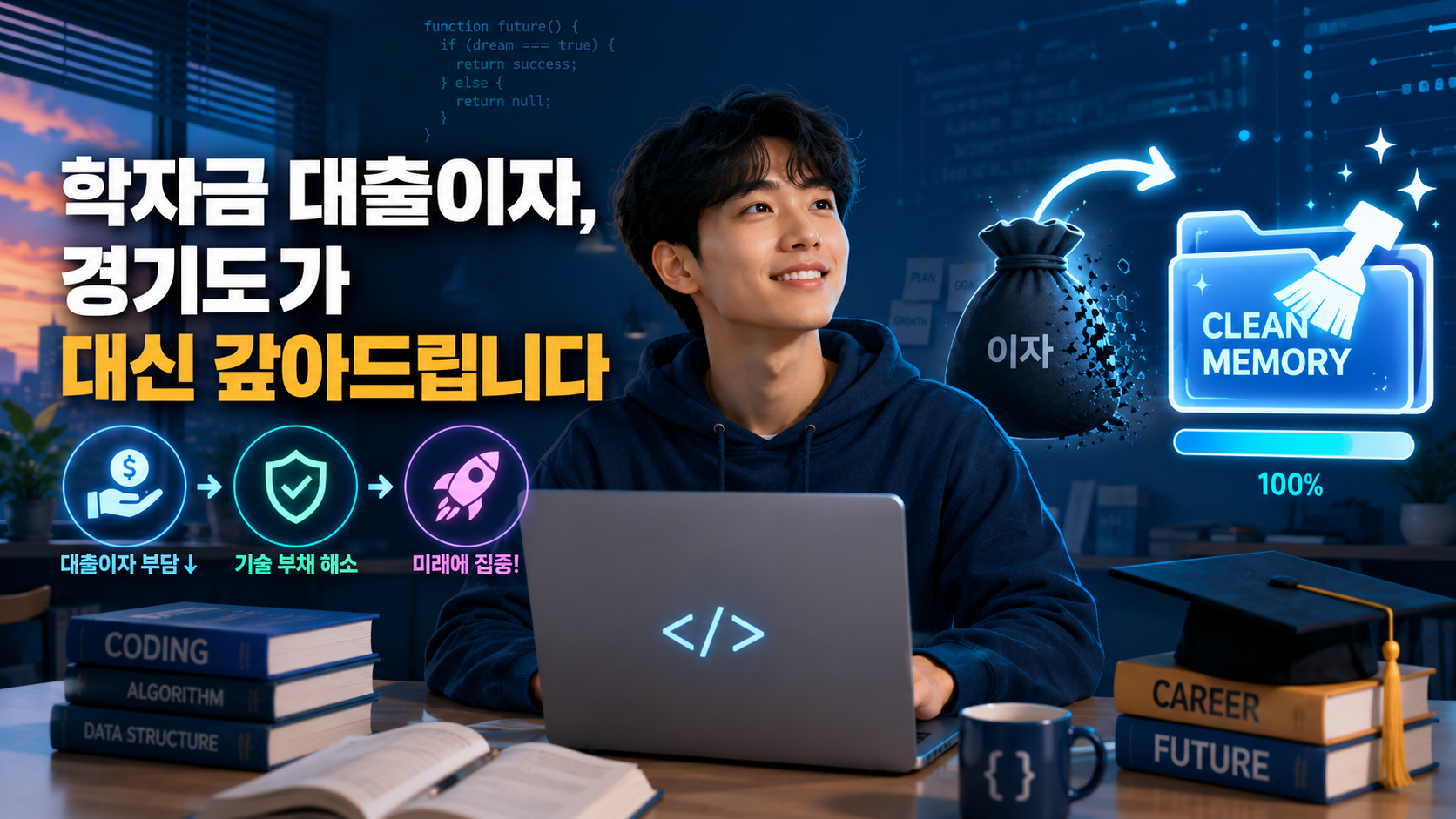 경기도 대학생 학자금 대출이자 지원: 청년들의 기술 부채(Technical Debt) 청산 가이드