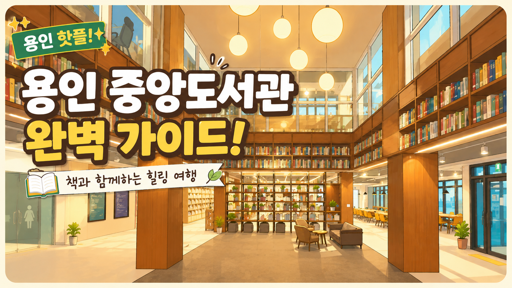 용인시 도서관 이용안내 및 혜택 총정리
